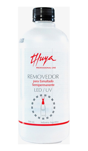 Removedor De Esmalte Semipermanente X500ml Thuya