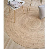 Alfombra Yute | Fibra Natural | Boho | 120 Cm