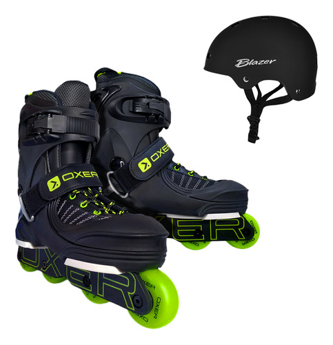 Patines Profesional Agresivoalta Calidad Semiblanda  / Casco