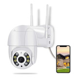 Câmera Ip 360 Wifi Segurança Visão Noturna Rotativa 