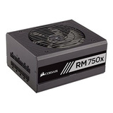 Serie Corsair Rmx, Rm750x, 750 Vatios, Certificación 80+ Gol