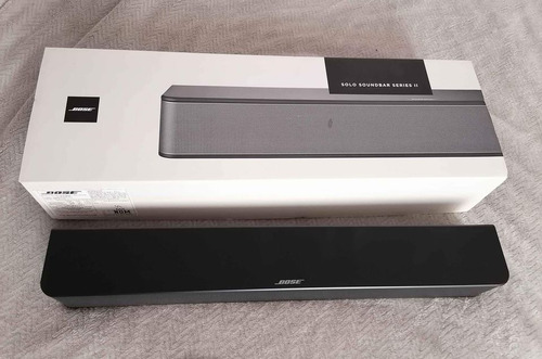 Barra De Sonido Bose Solo Soundbar Ii Color Negro En Caja