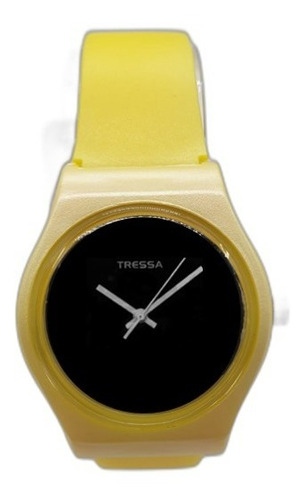 Reloj Tressa Funny Amarillo C/negro W 50m Ag Of Casiocenro.