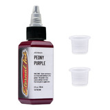 Kit Tinta Para Tatuar Eternal Ink Tattoo Tono Morado  2 Oz