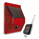 Alarma Autonoma Solar Sirena Sensor Con Control Remoto