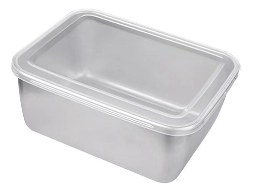 Caja Bento De Acero Inoxidable Para Congelador, Contenedor