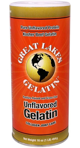 Great Lakes Sin Sabor De Carne De Gelatina, Kosher, 16 Onzas