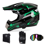 Casco Integral Para Karting/off-road O Moto Con Bluetooth