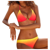 Conjunto De Bikini Brasileño W Swimsuit Para Mujer, Traje De