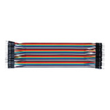 40x Pack Cable Jumper Dupont 20 Cm Macho - Macho (m-m)