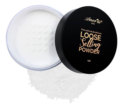 Polvo Traslucido Fijador Maquillaje Amor Us Loose Setting 