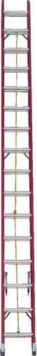Escalera Extensible De Fibra 32 Peldaños (2x16)  9,6m Temuco