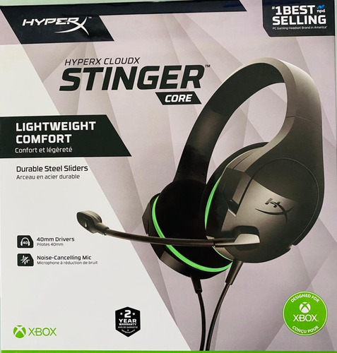 Audifonos Gamer Hyperx Cloudx Stinger Core Xbox