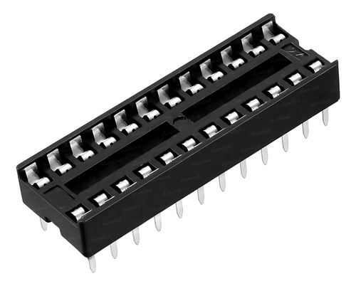 Zocalo Circuito Integrado 24 Pines 2x12a (ancho 7.62mm) X20