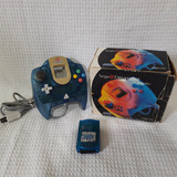 Controle Dreamcast Azul Original E Memory Translucido