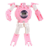 Reloj Juguete Robot Niños Digital Pulcera Deformation.