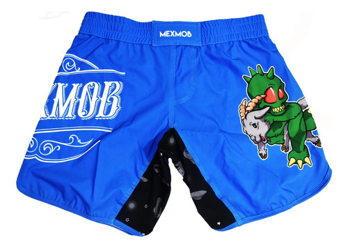 Short Xflex Mexmob Chupacabras Mma Bjj Nogi Jiu Jitsu