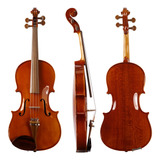 Violino 4/4 Rolim Milor Marrom Brilho C/ Estojo Acessórios