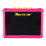Amplificador Blackstar Fly 3 Neon Rosa Para Bajo Eléctrico