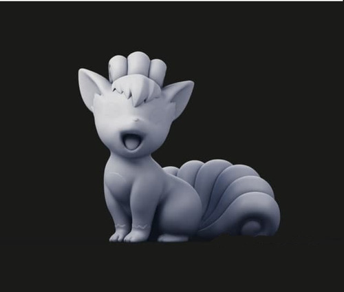  Archivo Stl Impresión 3d - Pokemon Vulpix