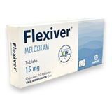 Flaxiver Meloxicam 15mg C/10 Tabletas Maver 