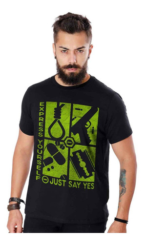 Camiseta Type O Negative - Express Yourself Just Say Yes