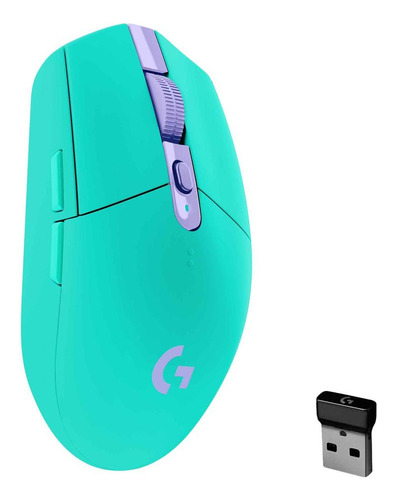 Mouse Logitech G305 910-006377 Inalámbrico Color Menta