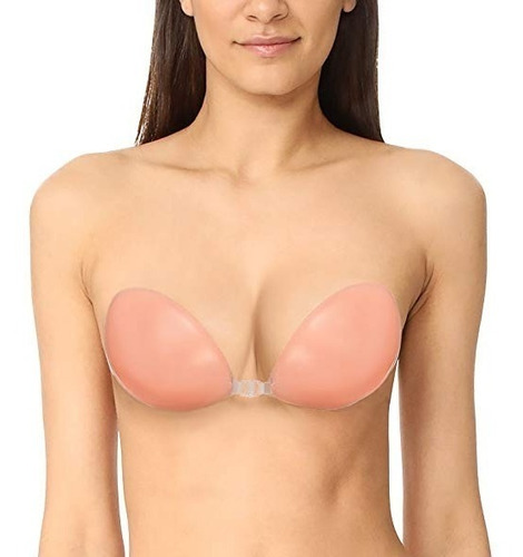 Bra Push Up Silicon Strapless Invisibles Adheribles