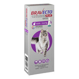 Bravecto Plus Gatos Antipulgas 500mg De 6,25 A 12,5kg Msd