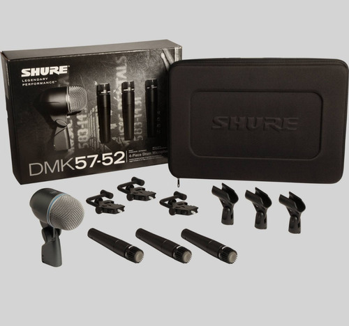 Shure Dmk57-52 Kit De Micrófonos Para Batería