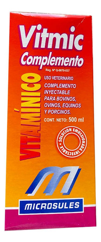 Vitmic Complemento 500 Ml - Microsules