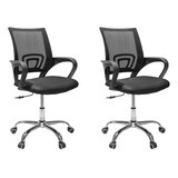 Set 2 Silla De Oficina Ejecutiva Para Escritorio Ergonómica