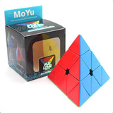 Cubo Magico Pyraminx Pirâmide Moyu Profissional Cor Da Estrutura Branco