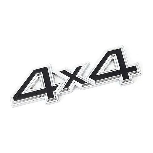 Emblema 4x4 Vintage Negro Jeep Bronco Cherokee Ram Fj