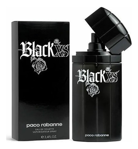 Perfume Paco Rabbane Black Xs Vintage 100ml Lacrado 