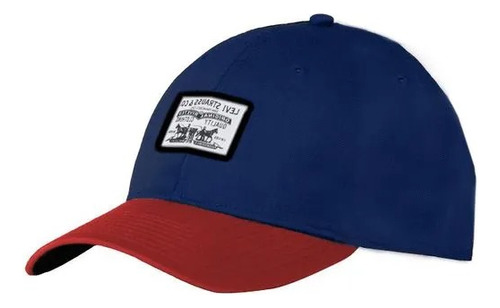 Gorra Levis Curved Structured Visor Trucker Azul