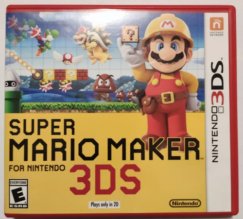 Mario  Super Mario Maker Nintendo 3ds  Fisico