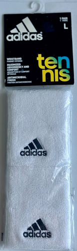 Par / Muñequeras adidas Tenis Deportiva Gym Sudor Originales