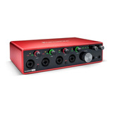 Placa De Sonido Usb Focusrite Scarlett 18i8 3ra Generación P