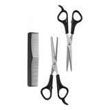 Set Tijeras Cabello Estetica Profesional Estilista Barbero 