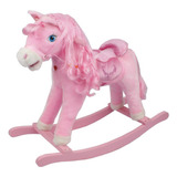 Caballo Mecedor Rosa/vio-movimiento/sonido Ploppy.6 370654