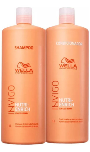 Kit Wella Enrich Sh 1l + Cond 1l