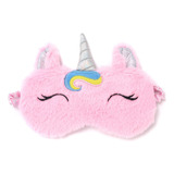 Antifaz Para Dormir De Unicornio Infantil Peluche Skora