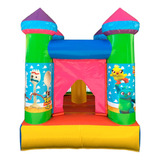 Brincolin Inflable Cubo Picos Inflest Para Negocio