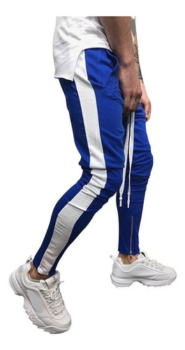 Calça Masculina Calça Moletom Casual Elástica Joggings Sport