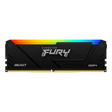 Memoria Ram Kingston Fury Beast 8gb Ddr4 3200mhz Rgb Cl16 Mg