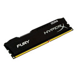 Memória Ram Hyperx Fury, 4gb, 2666mhz, Ddr4, Cl16, Preto