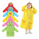 Chubasquero Infantil Impermeable Poncho Para Lluvia