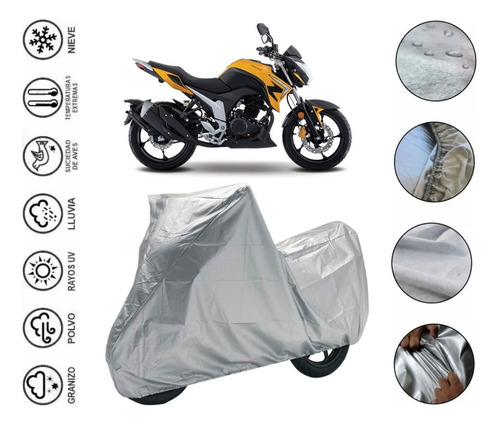 Protector Impermeable Moto Para Italika Lineaz 250sz