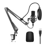 Neewer Usb Microphone Kit 192khz/24bit Plug&play Computer Ca
